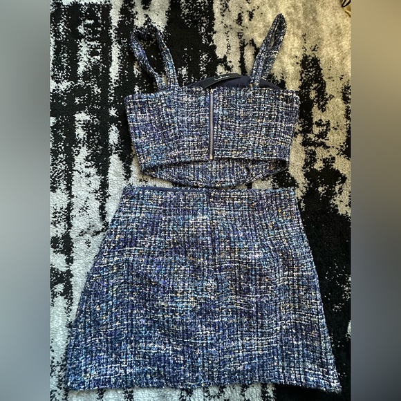 BNWT Lulus Tweed Skirt set - Picture 2 of 3